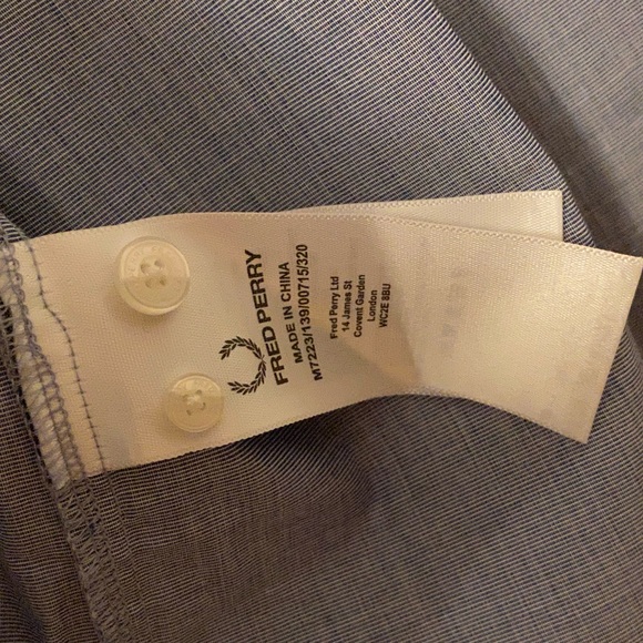 Fred Perry Dress Shirt - Picture 5 of 6